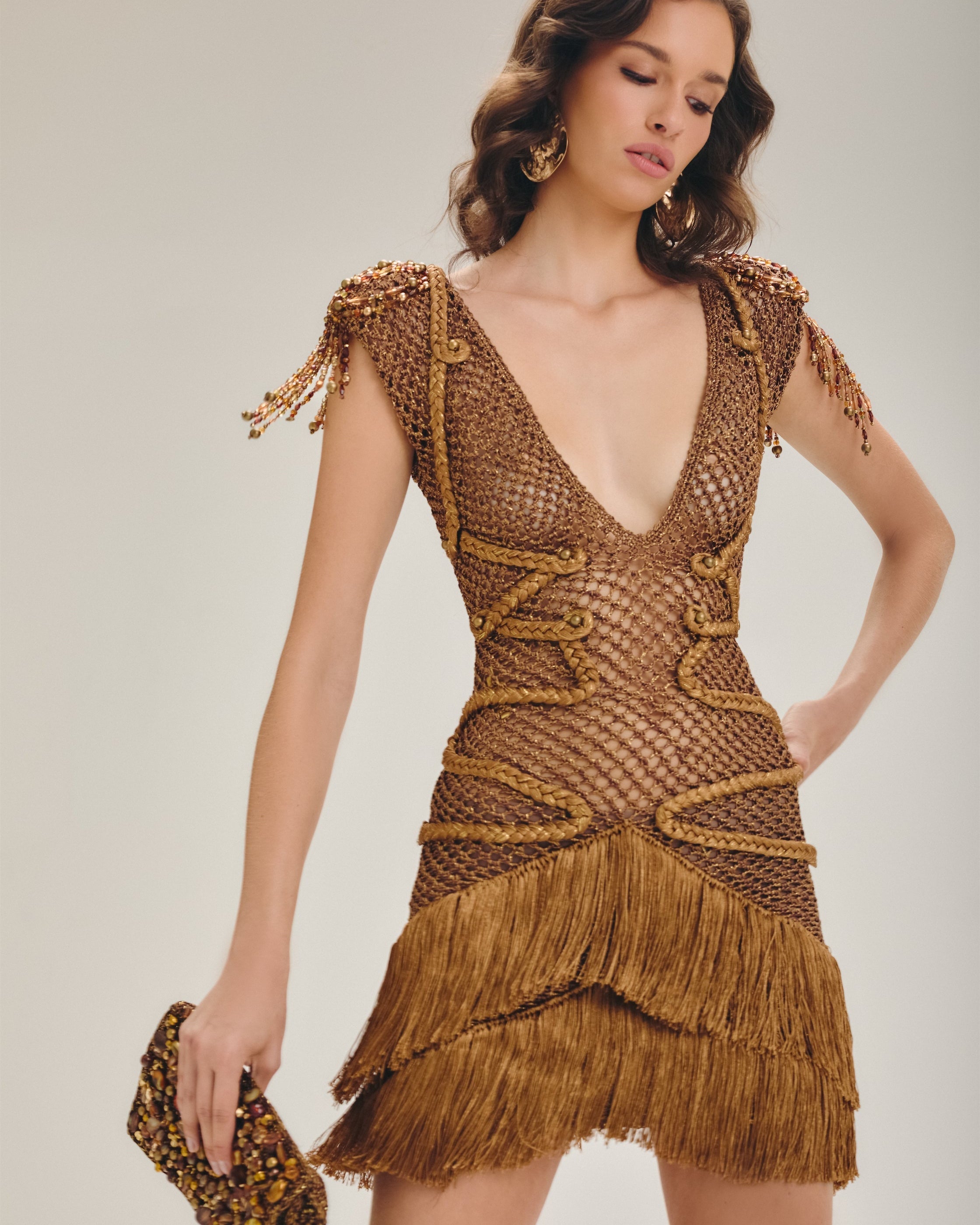 Vestido curto Oásis - Ammi Brazil