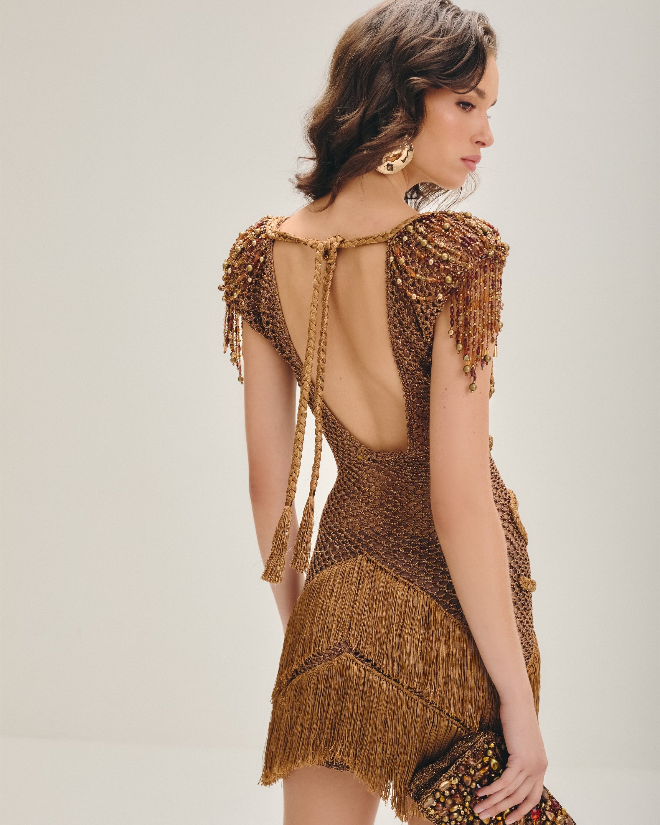 Vestido curto Oásis - Ammi Brazil