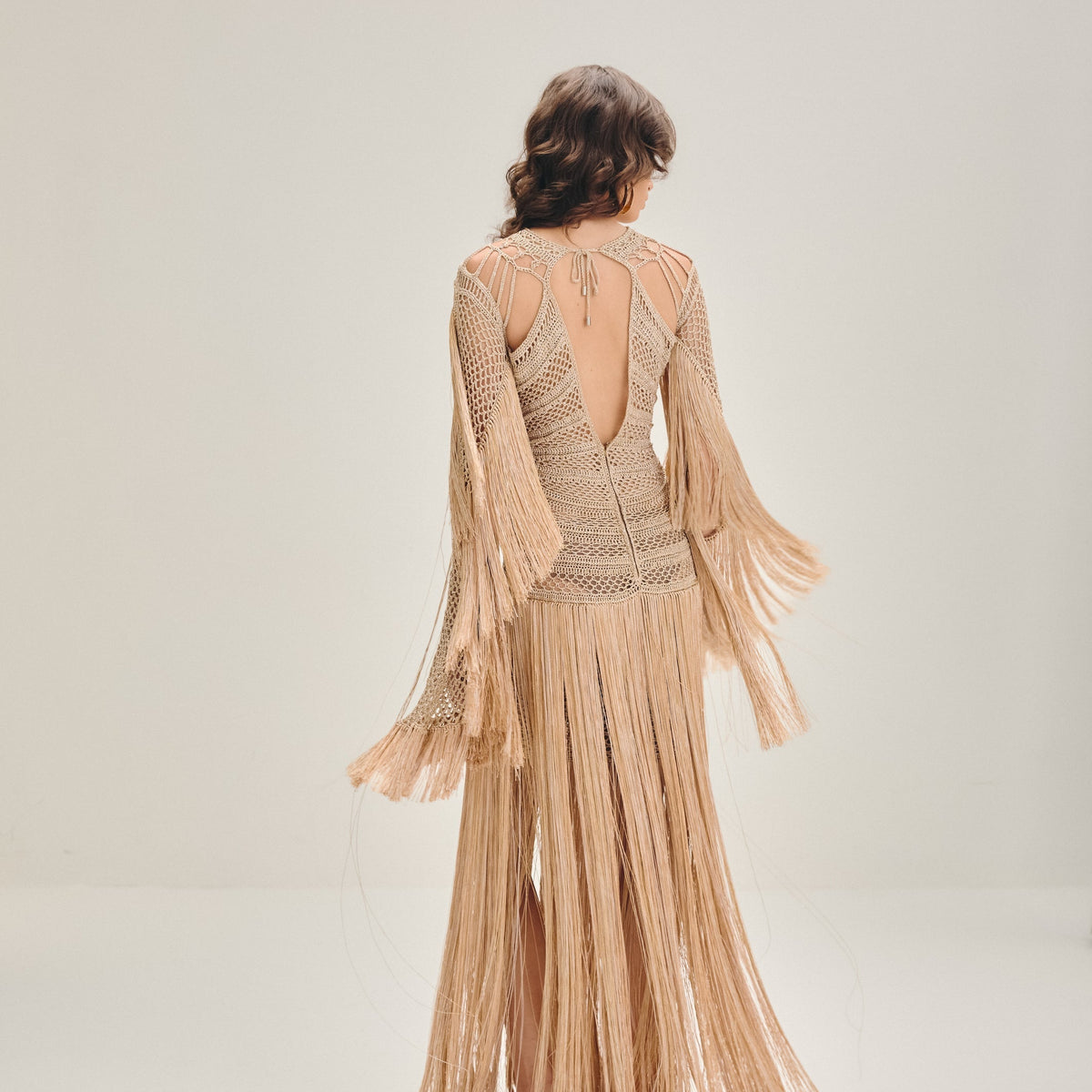 Vestido longo Água viva - Ammi Brazil