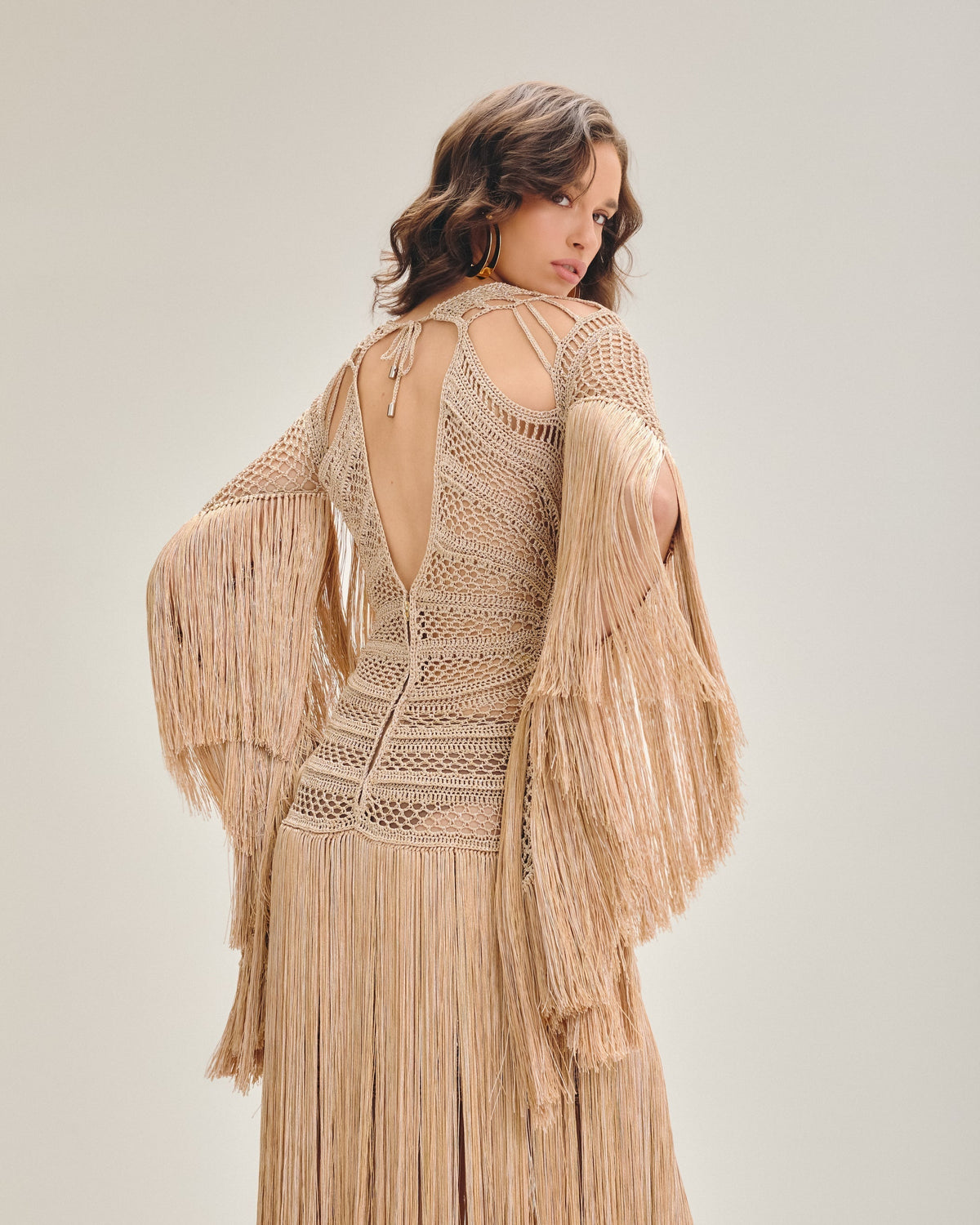 Vestido longo Água viva - Ammi Brazil