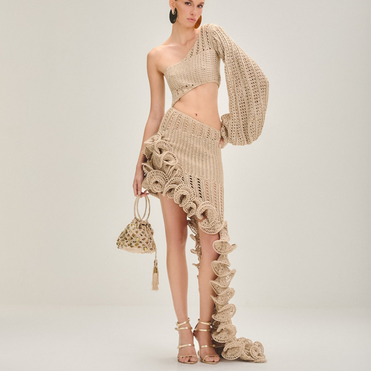 Vestido longo Areia - Ammi Brazil