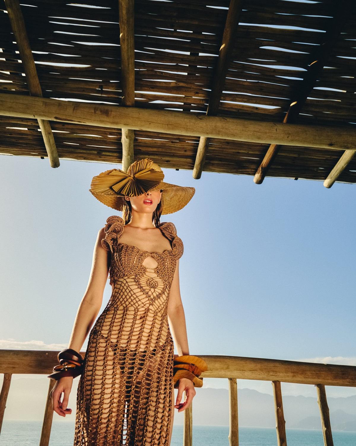 Vestido longo Concha - Ammi Brazil