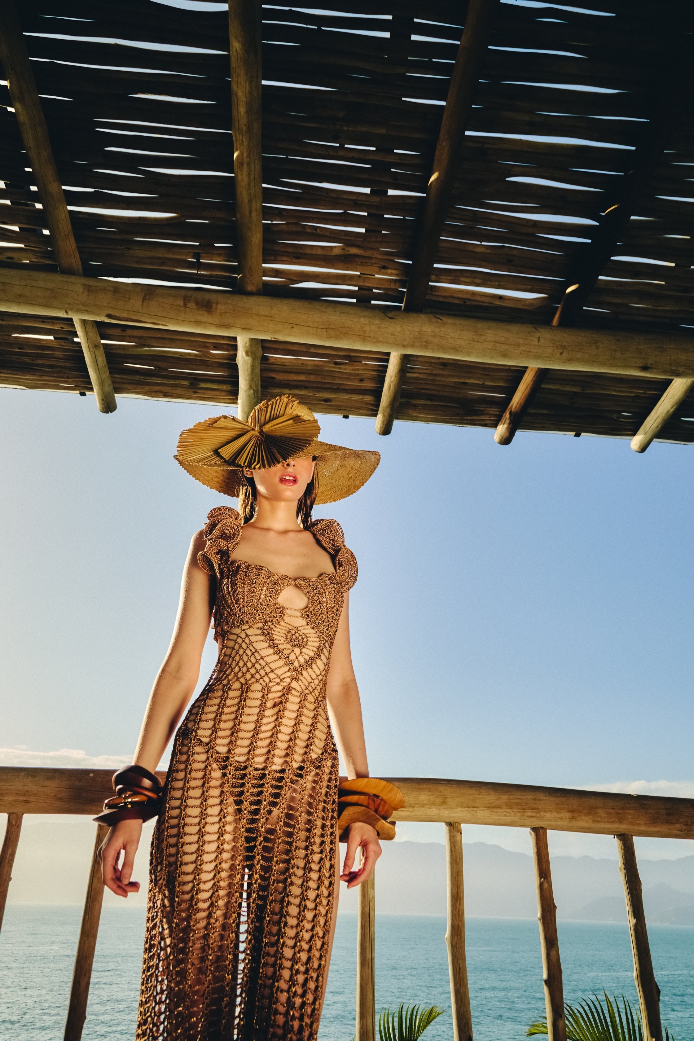 Vestido longo Concha - Ammi Brazil