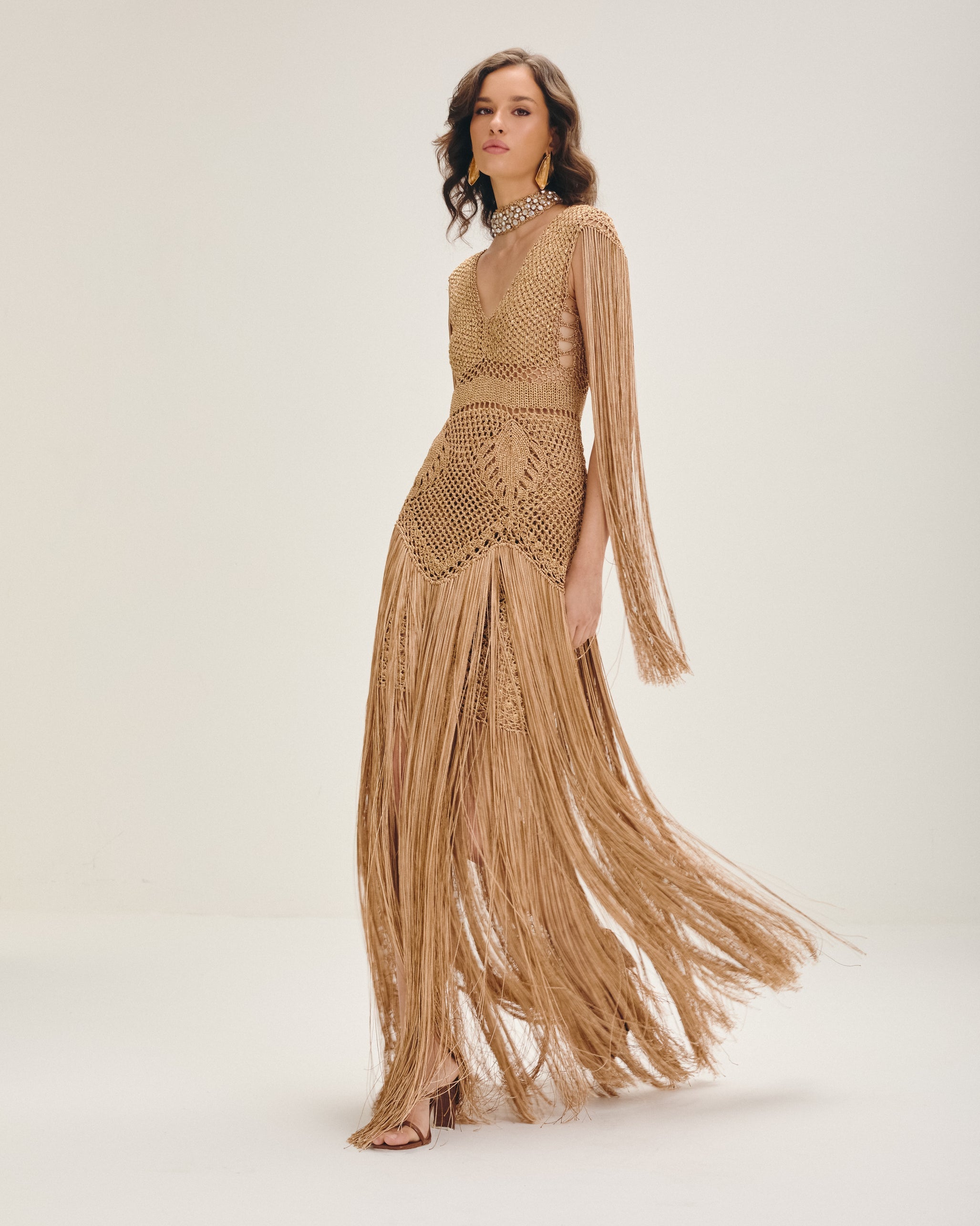 Vestido longo Costa Rica - AMMI