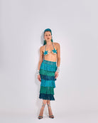 Saia Jeri Mid Azul - Ammi