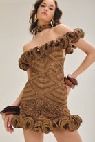 Vestido curto Coral - Ammi Brazil