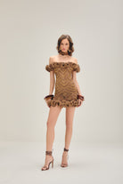 Vestido curto Coral - Ammi Brazil