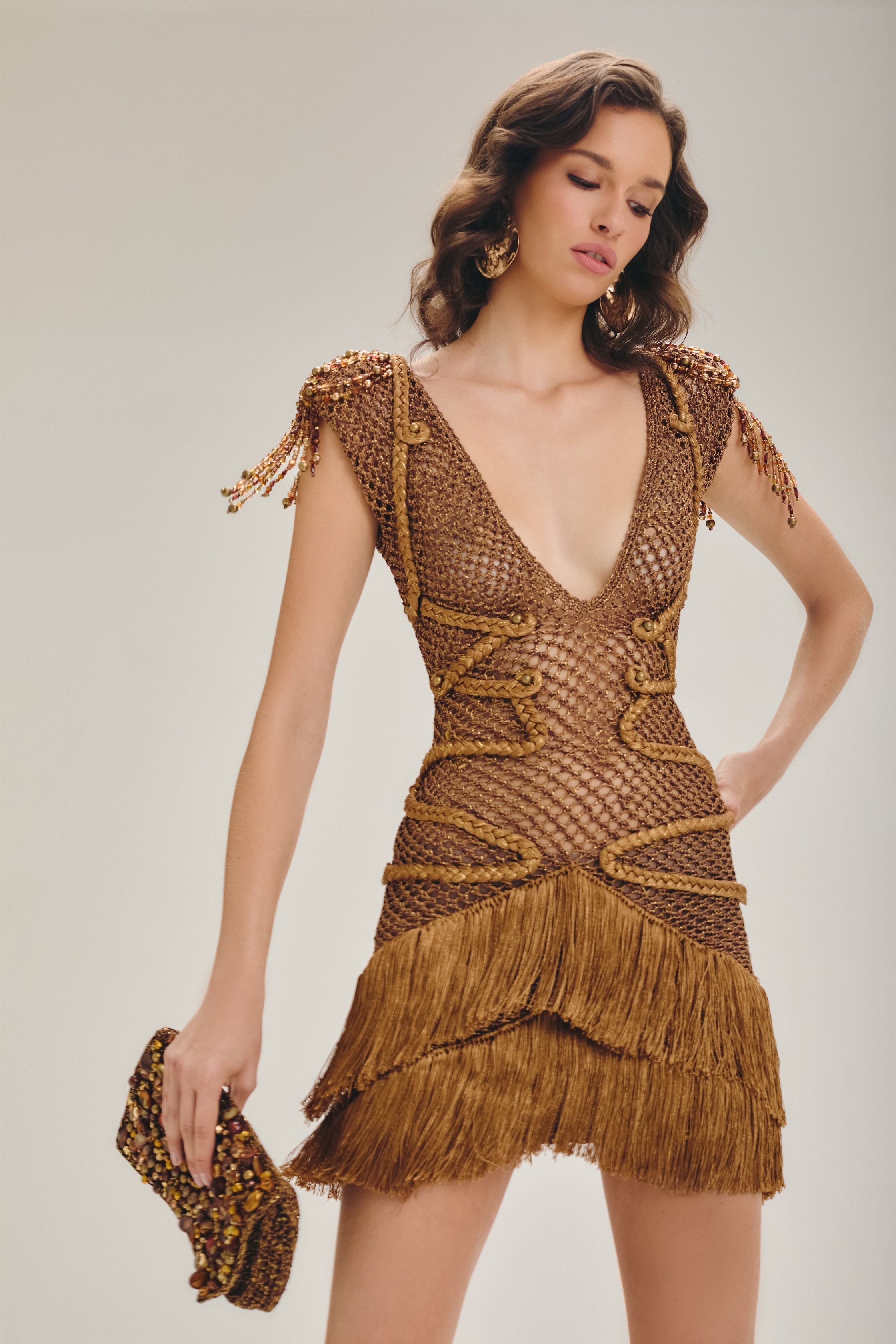 Vestido curto Oásis - Ammi Brazil