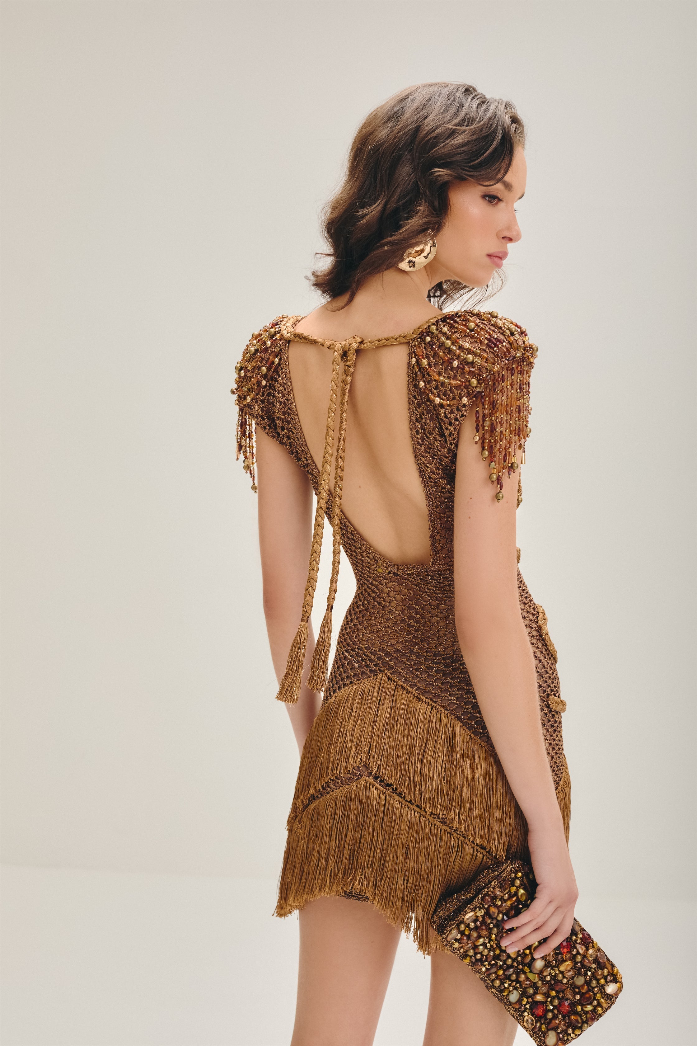 Vestido curto Oásis - Ammi Brazil