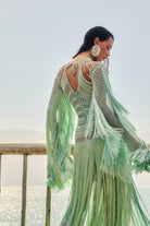 Vestido longo Água viva - Ammi Brazil