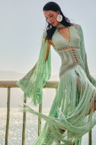 Vestido longo Água viva - Ammi Brazil