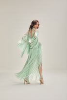Vestido longo Água viva - Ammi Brazil