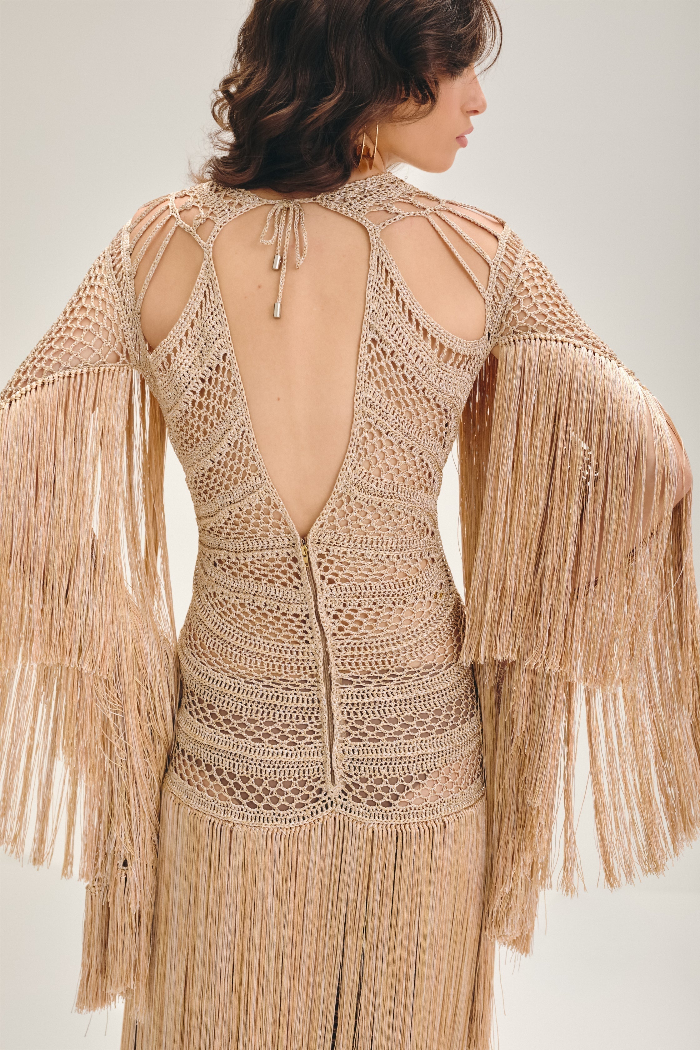 Vestido longo Água viva - Ammi Brazil