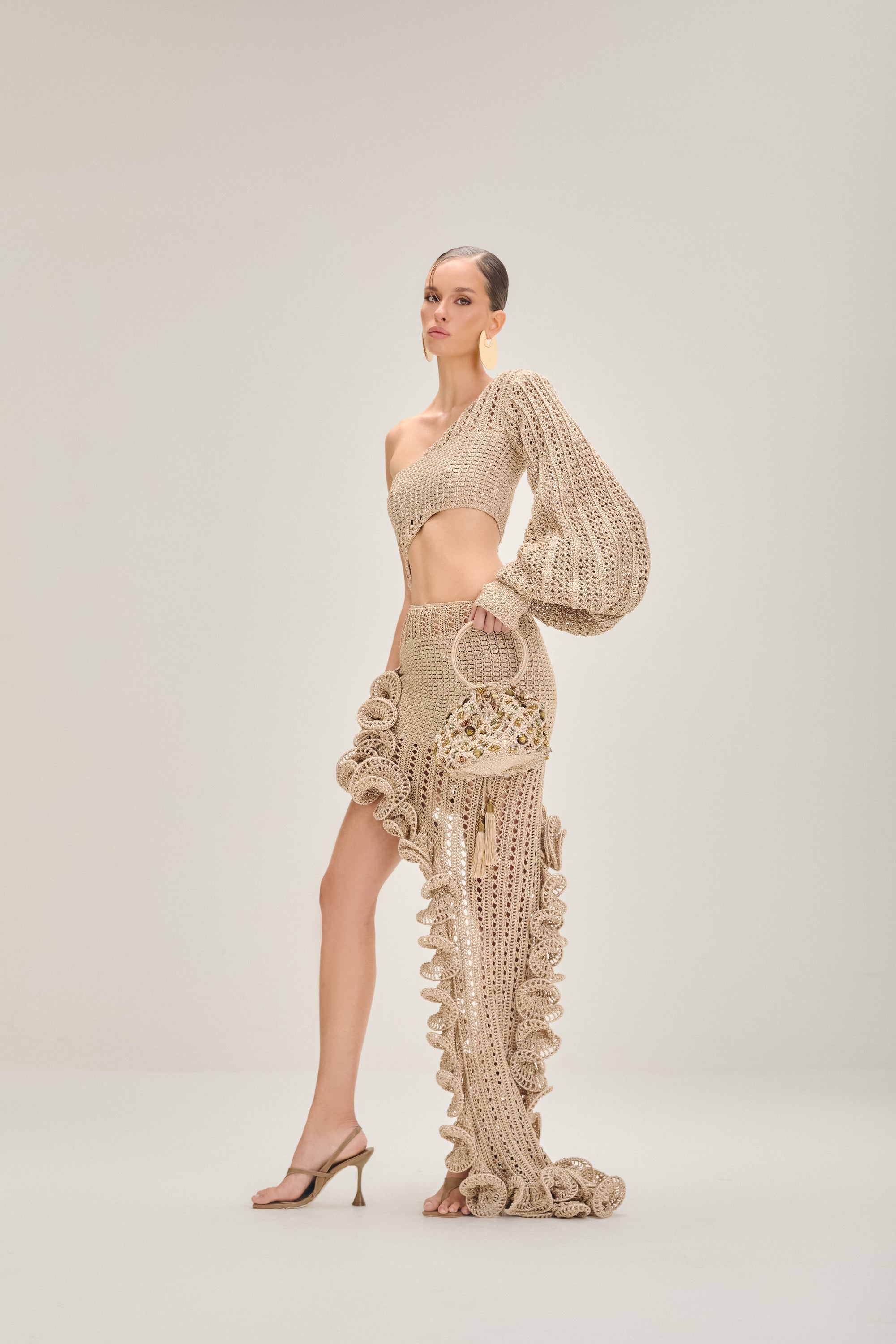 Vestido longo Areia - Ammi Brazil