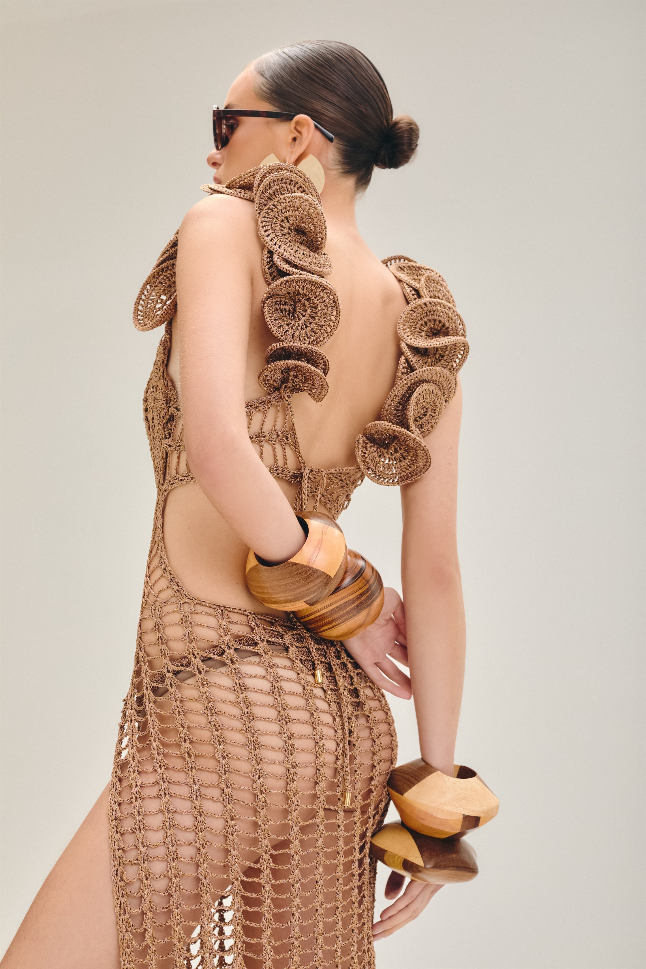 Vestido longo Concha - Ammi Brazil