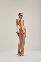 Vestido longo Concha - Ammi Brazil