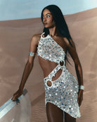 Vestido Ouro Branco Curto - Limited Edition - Ammi