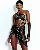 Vestido Ouro Preto Curto - Ammi Brazil