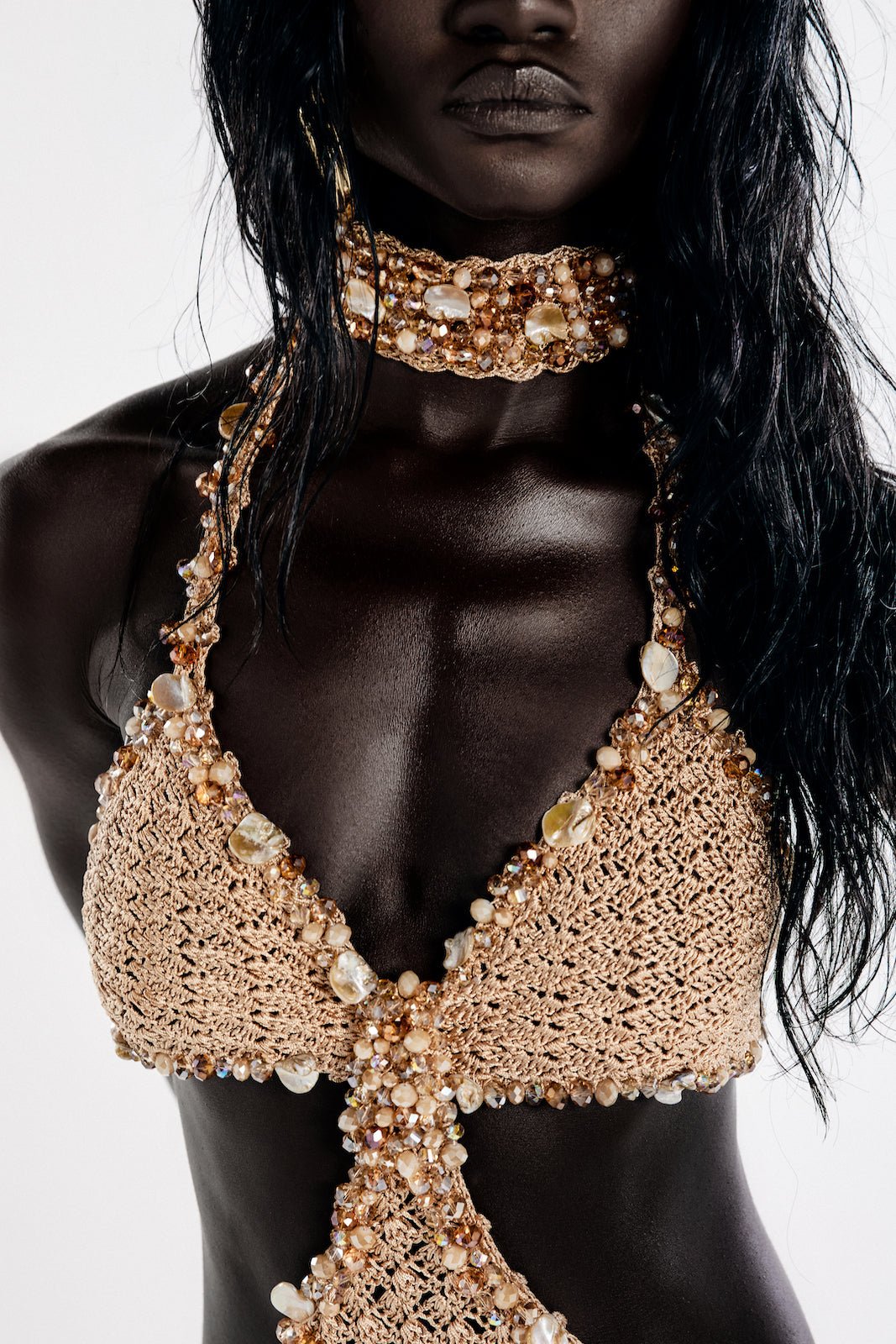 Vestido Selina Longo Bordado - Ammi